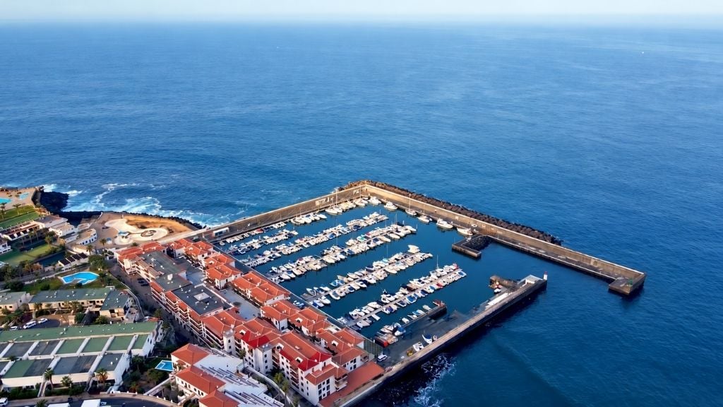 Canary Island cruise port