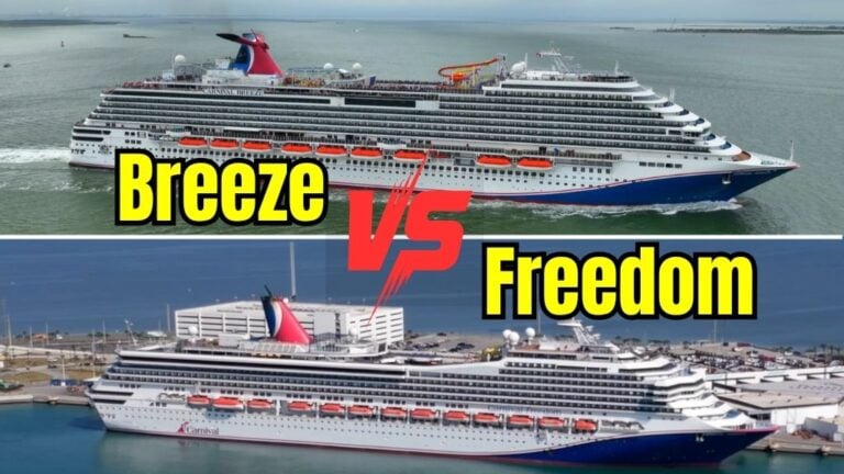 Carnival Breeze vs Carnival Freedom