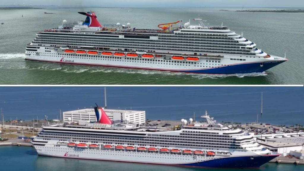 Carnival Breeze vs Carnival Freedom