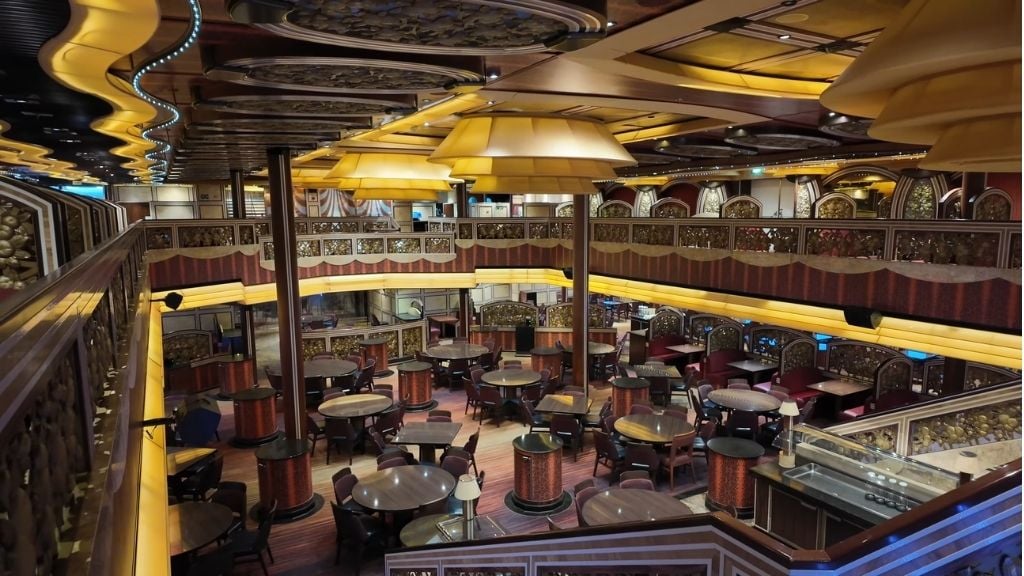 Carnival Freedom Dining Area