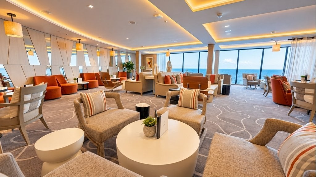 Celebrity Cruise Ship The Retreat Lounge