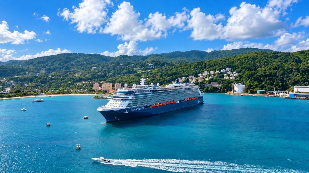 Celebrity Reflection cruise ship View