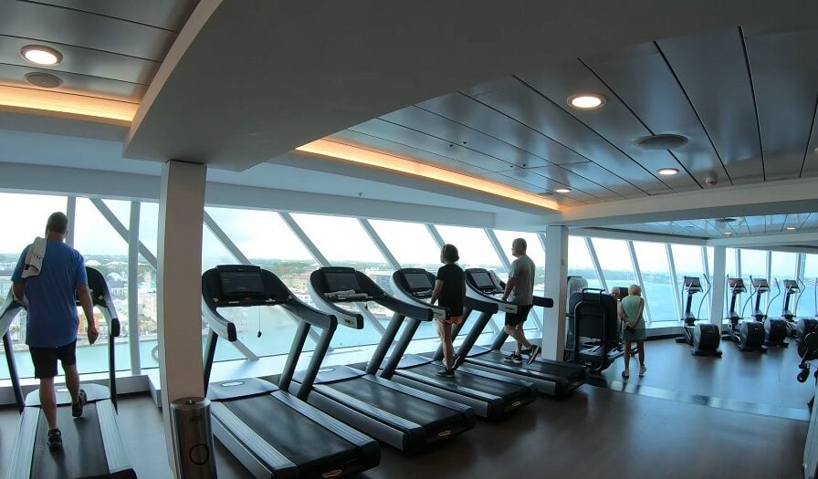Celebrity cruise Fitness Area