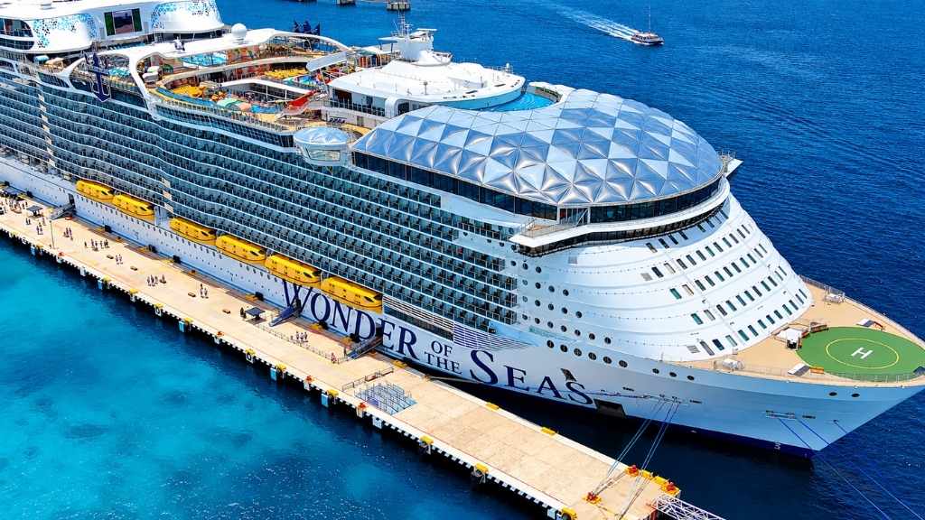 Front cabin of cruise ship