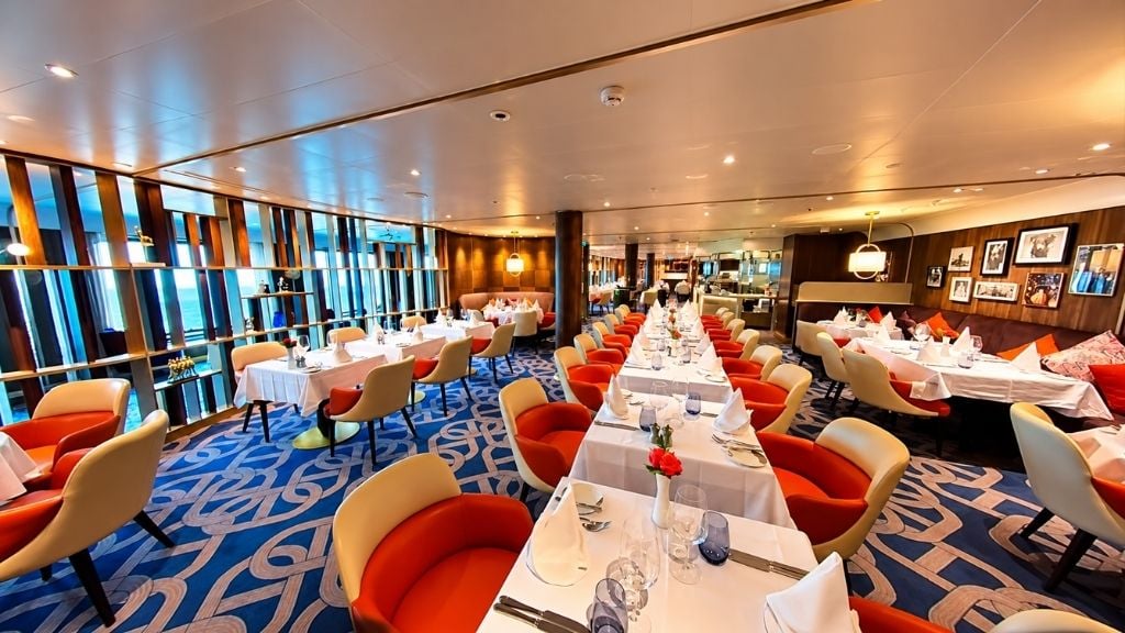 Holland America Line Cruise ship Dining Area Orange Club