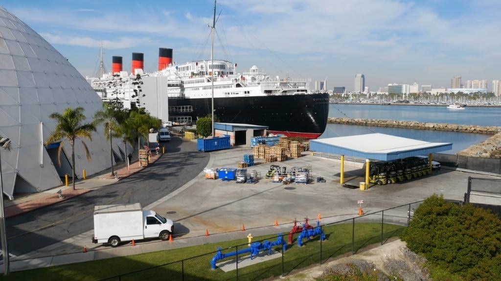 Long Beach Cruise Terminal View