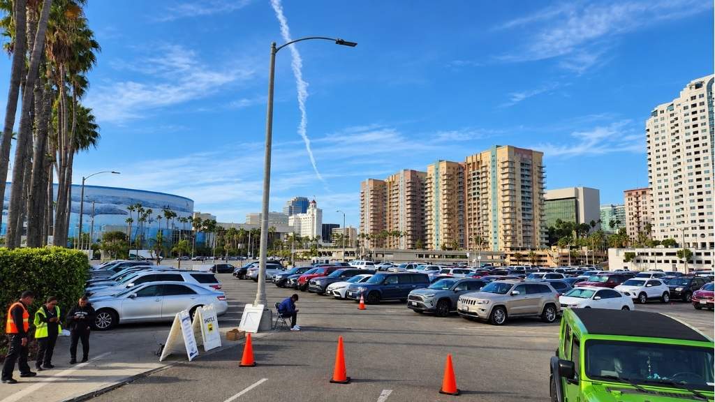 Long Beach cruise Terminal Parking