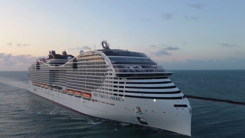 MSC World America View