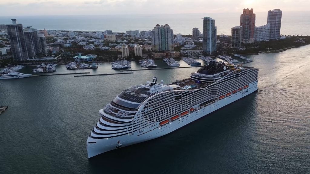 MSC World America View