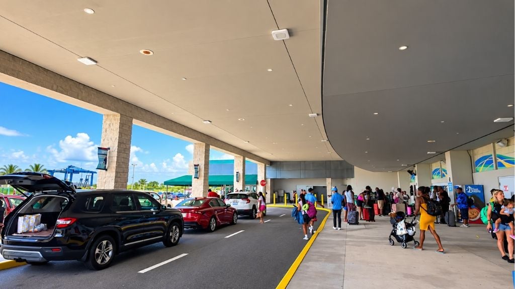 Port of Palm Beach Parking - Port of Palm Beach Luggage drop-off area