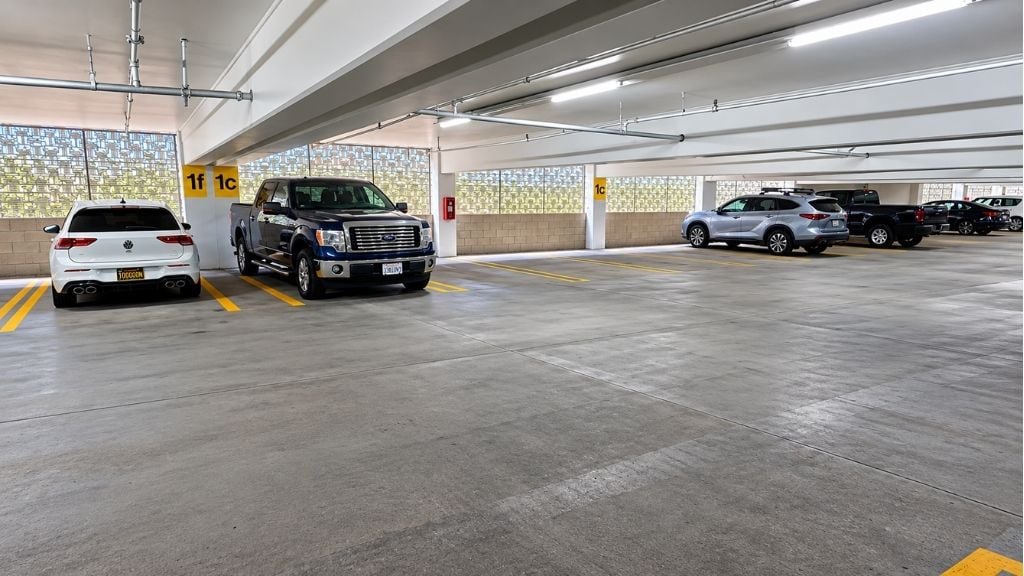 Port of San Diego Cruise Parking Area