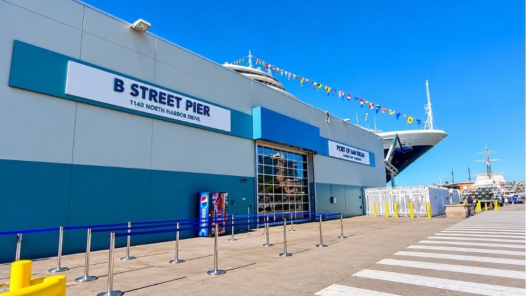 Port of San Diego Cruise terminal B Street Pier