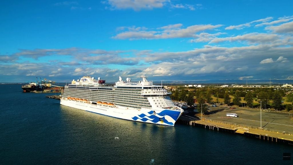 Princess Majestic cruise ship View