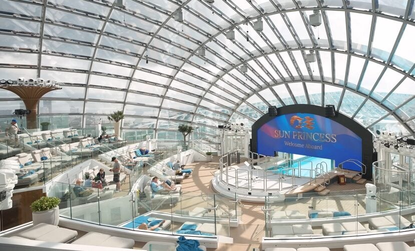 Princess cruise Aqua Dome