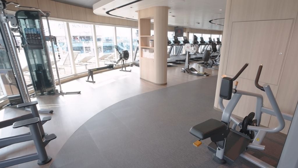 Princess cruise fitness center